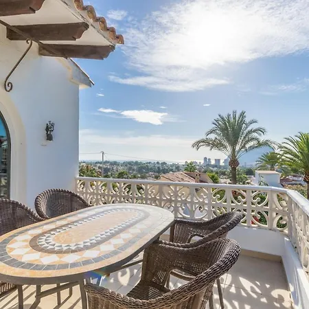 W Pool Seaview In Cometa Villa Calpe